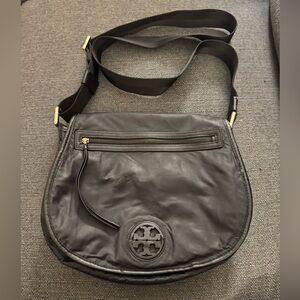 Tory Burch Black Nylon Crossbody Bag